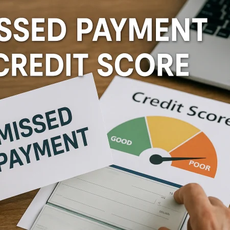 How One Missed Payment Affects Your Credit Score