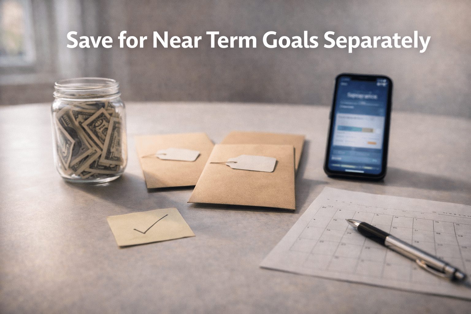 smartest order to invest your money save for short term goals separately